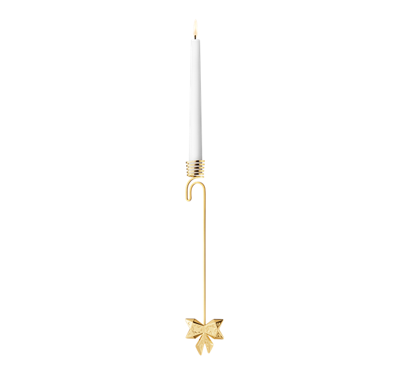 CC 2022 lysholder sløyfe gull fra Georg Jensen
