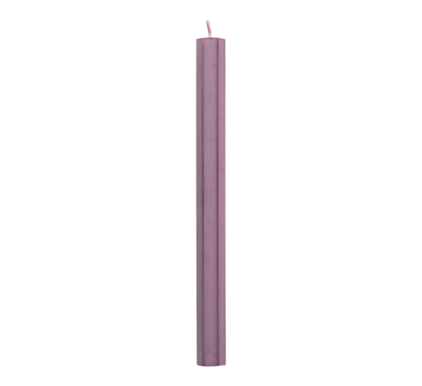 Hexagon candle lys bordeaux HAY