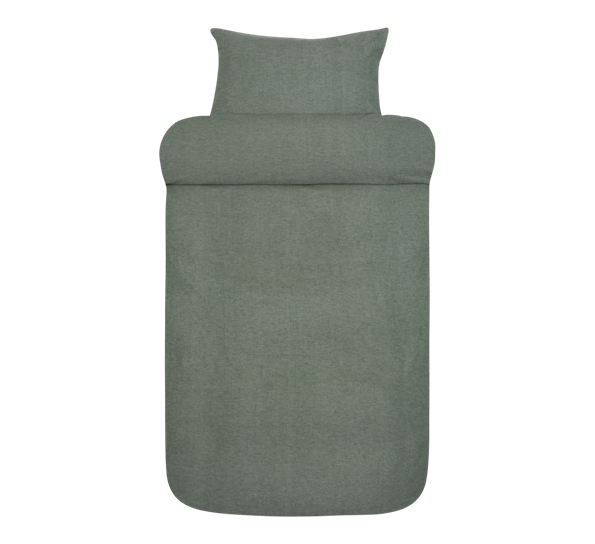 <p>Casper sengesett flanell grønn 200x220cm Høie</p>