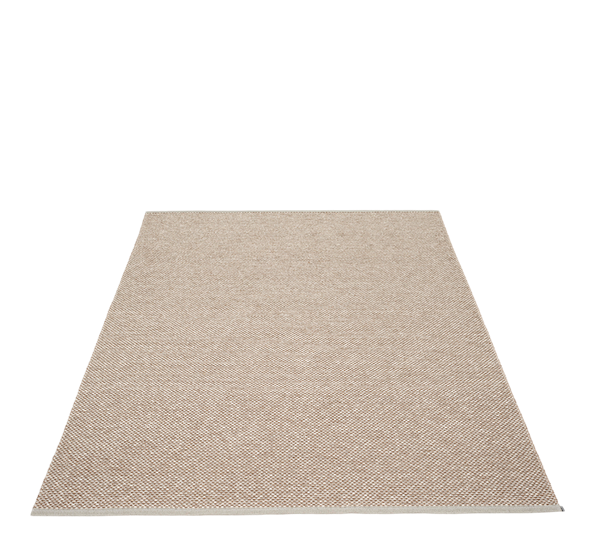 Effi matte warm grey 180x260 cm fra Pappelina
