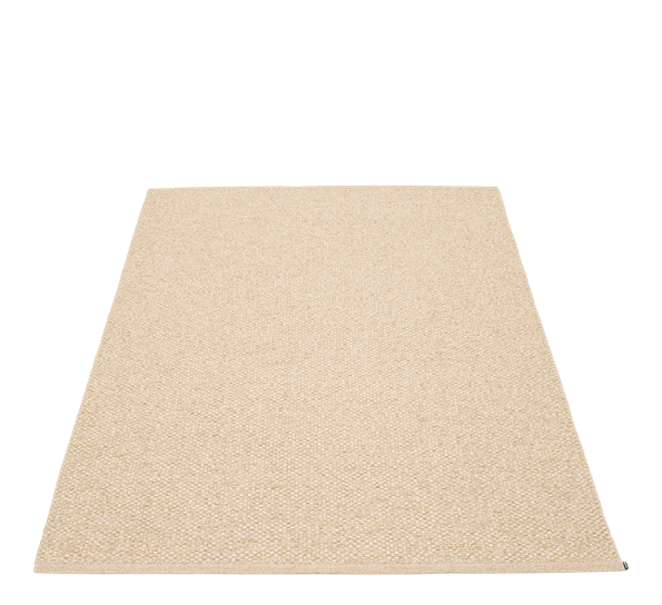 Svea matte beige metallic 180x260 cm Pappelina