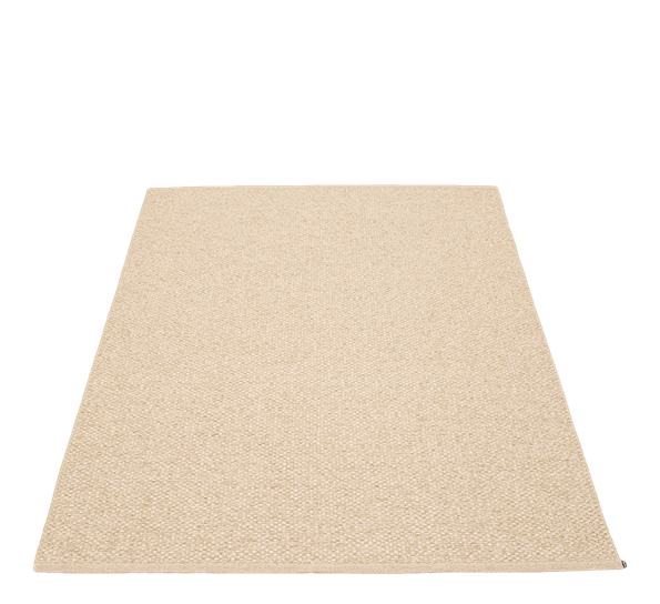 Svea matte beige metallic 140x220 cm Pappelina