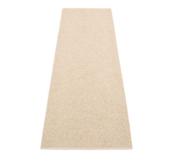 Svea matte beige metallic 70x240 cm Pappelina
