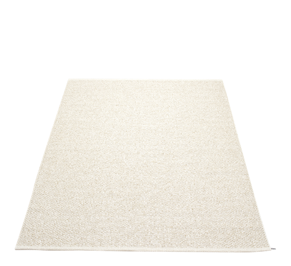 Svea matte vanilje metallic 180x260 cm Pappelina