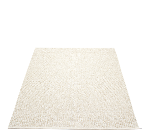 Svea matte vanilje metallic 230x320 cm Pappelina
