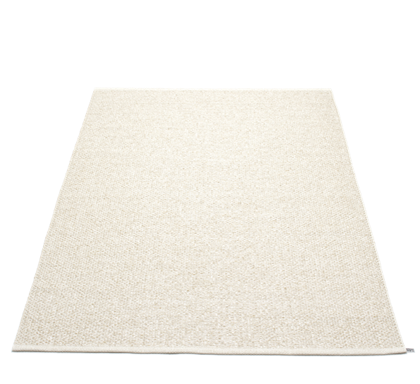 Svea matte vanilje metallic 140x220 cm Pappelina