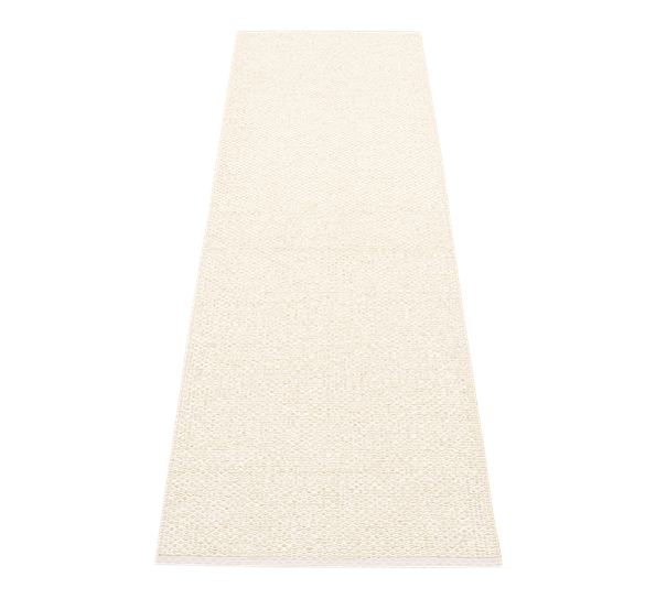Svea matte vanilje metallic 70x400 cm Pappelina