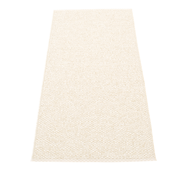 Svea matte vanilje metallic 70x160 cm Pappelina