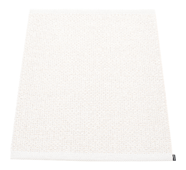 Svea matte hvit metallic 70x90 cm Pappelina
