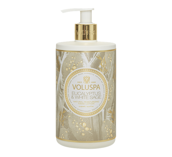 Hand lotion 450 ml Eucalyptus & White Sage fra Voluspa