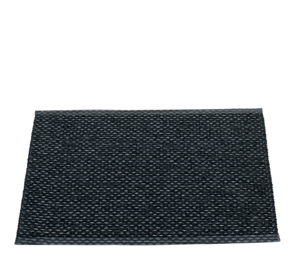 Svea matte sort metallic 70x50 cm Pappelina
