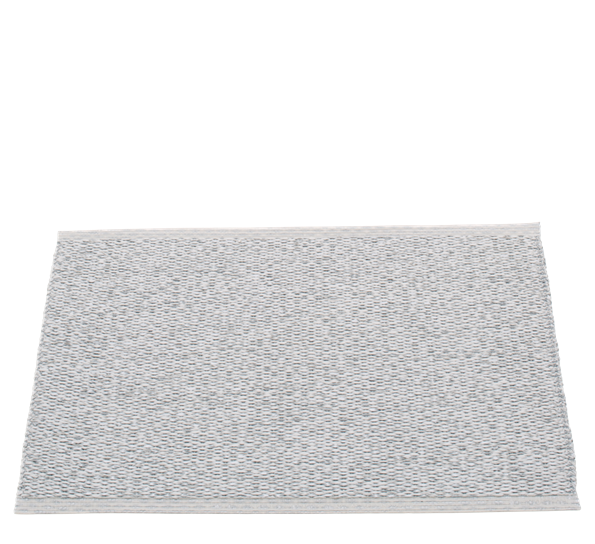 Svea matte grå metallic 70x50 cm Pappelina
