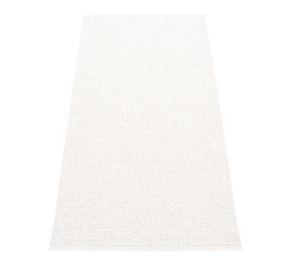 Svea matte hvit metallic 70x160 cm Pappelina