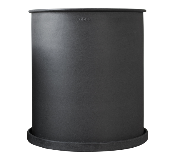 Plant Pot utekrukke h40 cm ø36 cm sort fra DBKD