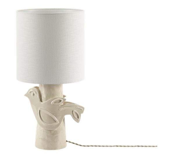 Paloma bordlampe 52 cm hvit hvit Serax