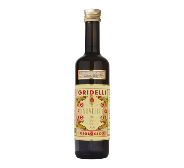Olivenolje extra vergin Il Novello 2025 500 ml Gridelli