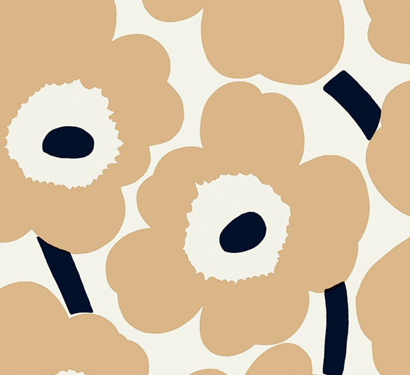 Marimekko Unikko sand kaffeservietter Vinding