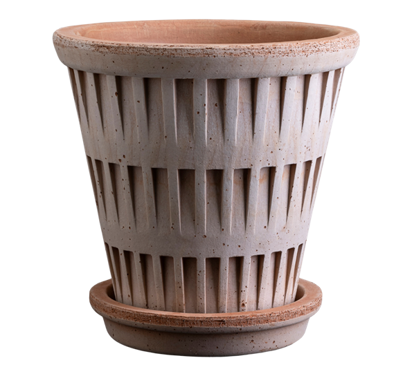 Pantheon RAW blomsterkrukke m fat ø14 cm rosa fra Bergs Potter