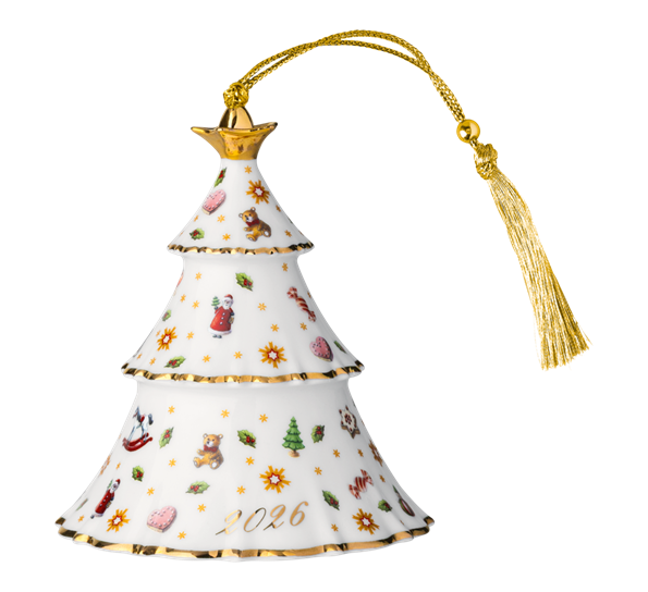 Ornament juletre 2026 10 cm Villeroy & Boch