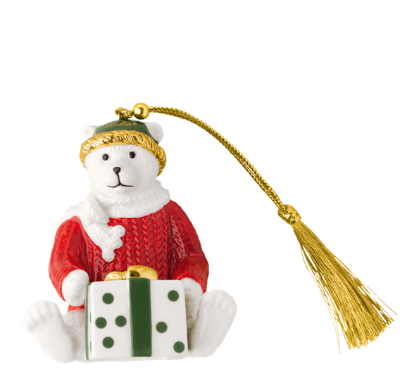 Ornament teddybjørn 2026 8 cm Villeroy & Boch