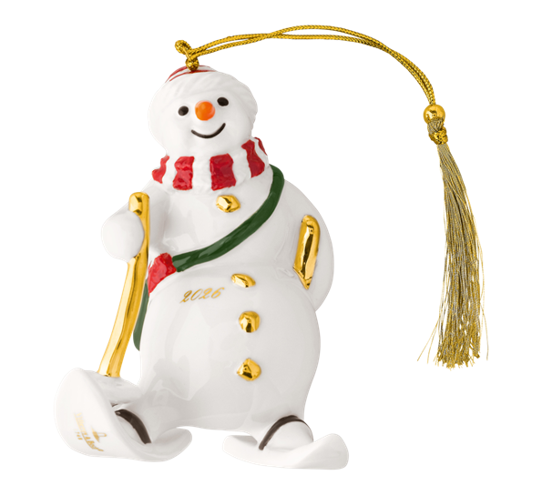 Ornament snømann 2026 10,5 cm Villeroy & Boch