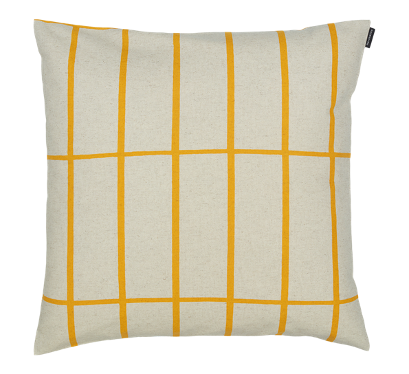 Tiiliskivi putetrekk 50x50cm natur gul fra Marimekko