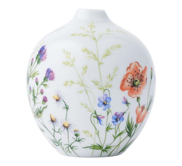 Årets vase 2026 Markblomster 13cm fra Royal Copenhagen