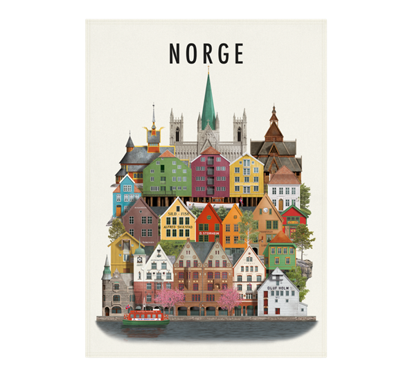 Kjøkkenhåndkle Norge Martin Schwartz