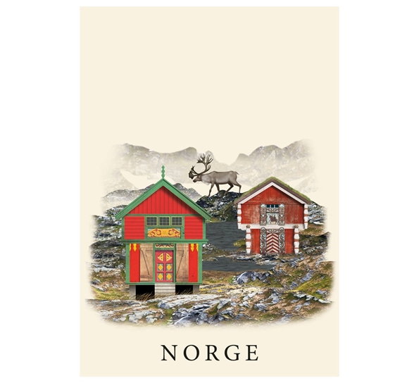 Postkort A6 Norge IV Martin Schwartz