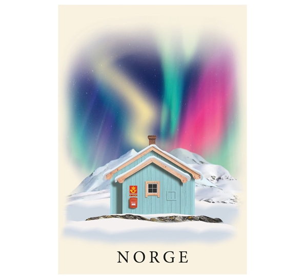 Postkort A6 Norge II Martin Schwartz
