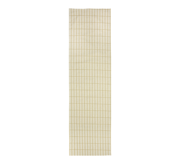 Pieni Tiiliskivi løper 47x150 cm lin gull fra Marimekko