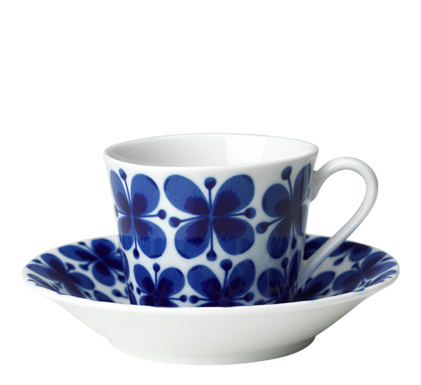 Mon Amie kaffekopp med skål 14cl fra Rörstrand
