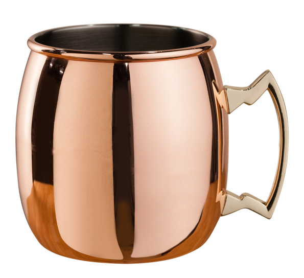 <p>Moscow Mule krus 45 cl fra Bar Professional</p>
