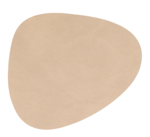 Curve Nupo glassbrikke 11x13 cm sand Lind DNA