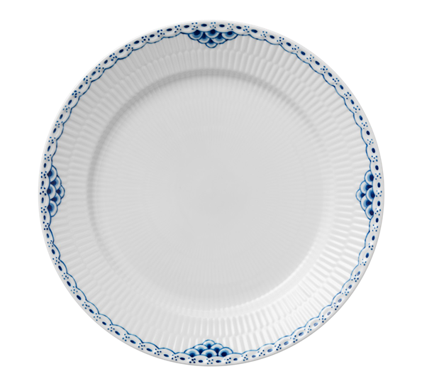 Prinsesse tallerken flat 27 cm fra Royal Copenhagen