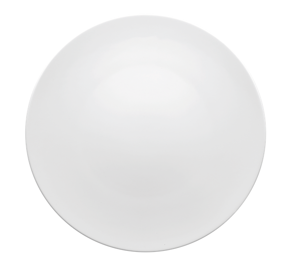 TAC Hvit tallerken flat 28 cm fra Rosenthal