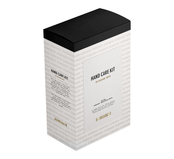 <p>Hand Care Kit rabarbra &amp; bjørk 300 ml såpe + lotion Humdakin</p>

