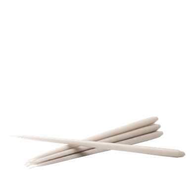Blomsterlys 6-pk sand