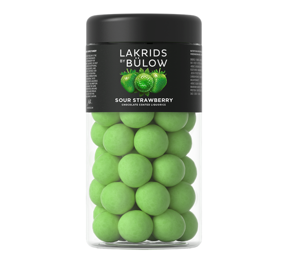 Lakris standard sour strawberry 295g fra Lakrids By Johan Bülow