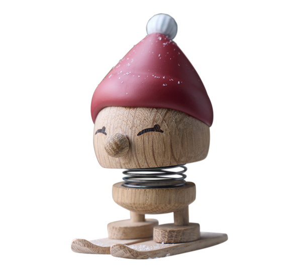 Hoptimist skiing bimble 9,6 cm berry fra Hoptimist