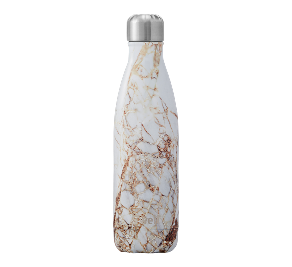 Drikkeflaske 5dl Elements calacatta gold fra S`well