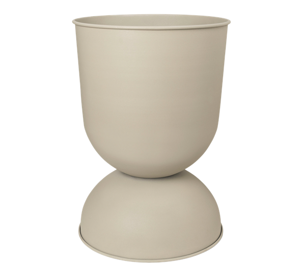 Hourglass krukke liten ø30 h42,5 cm cashmere fra Ferm Living