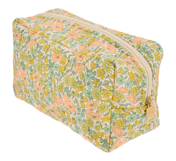 Toalettmappe stor Liberty Poppy & Daisy pastell Bon Dep