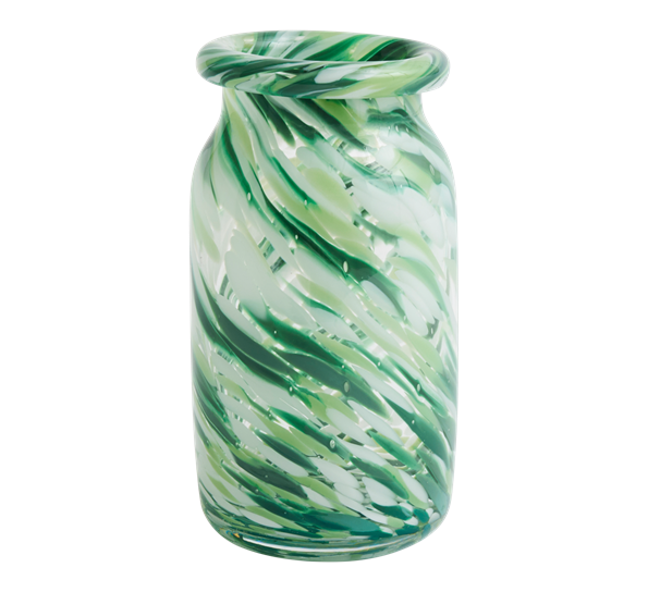 Splash vase 20,5 cm grønn fra HAY
