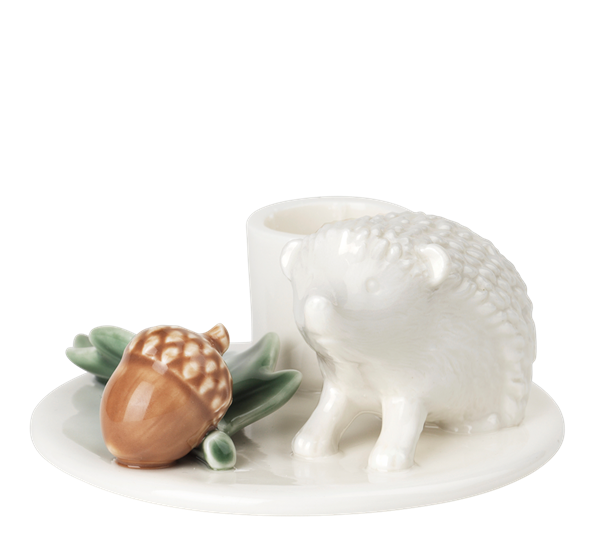 Winter Stories lysestake piggsvin 5 cm hvit fra Dottir