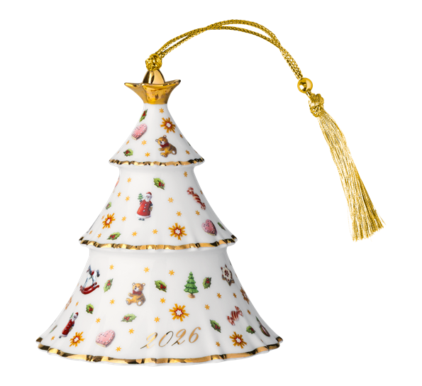 Ornament juletre 2026 10 cm Villeroy & Boch