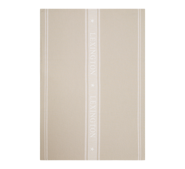 <p>Icons Star kjøkkenhåndkle&nbsp;50x70 cm beige hvit Lexington</p>

