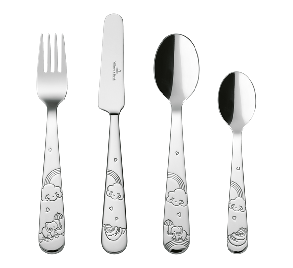 Elephant Walk bestikksett barn 4 deler fra Villeroy & Boch