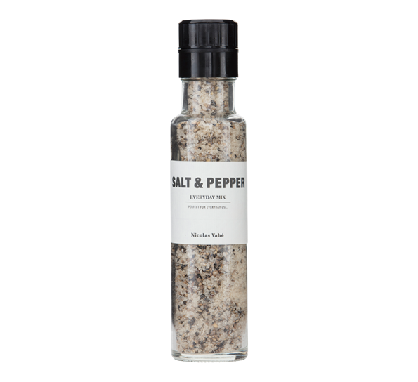 Salt- og peppersett med kvern everyday mix 310 g fra Nicolas Vahé