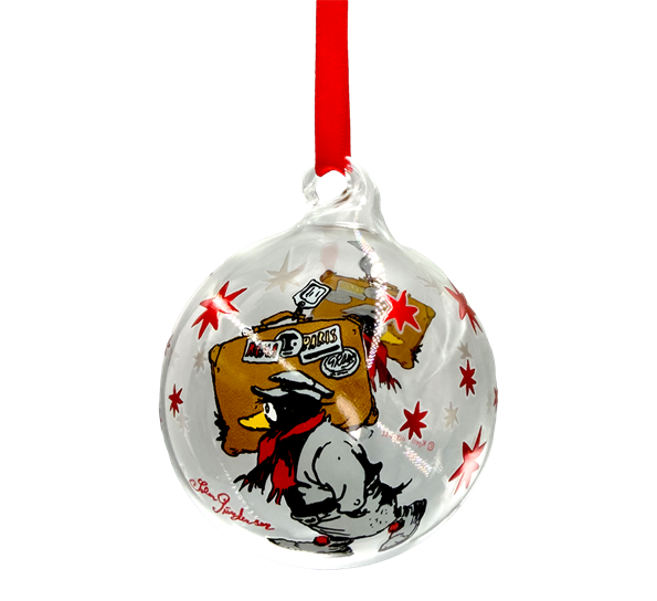 Julekule Flåklypa Solan 8 cm Muurla